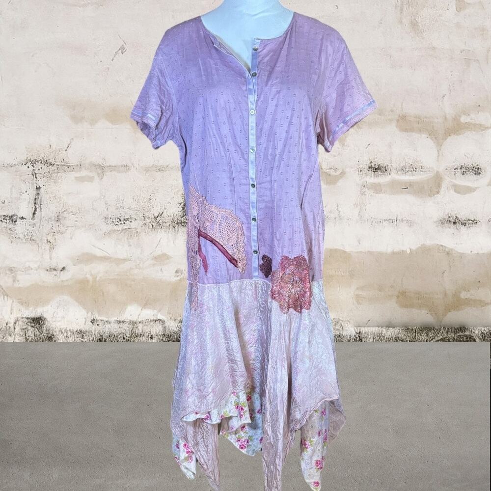 Women's Beautiful Purple Midi Dress